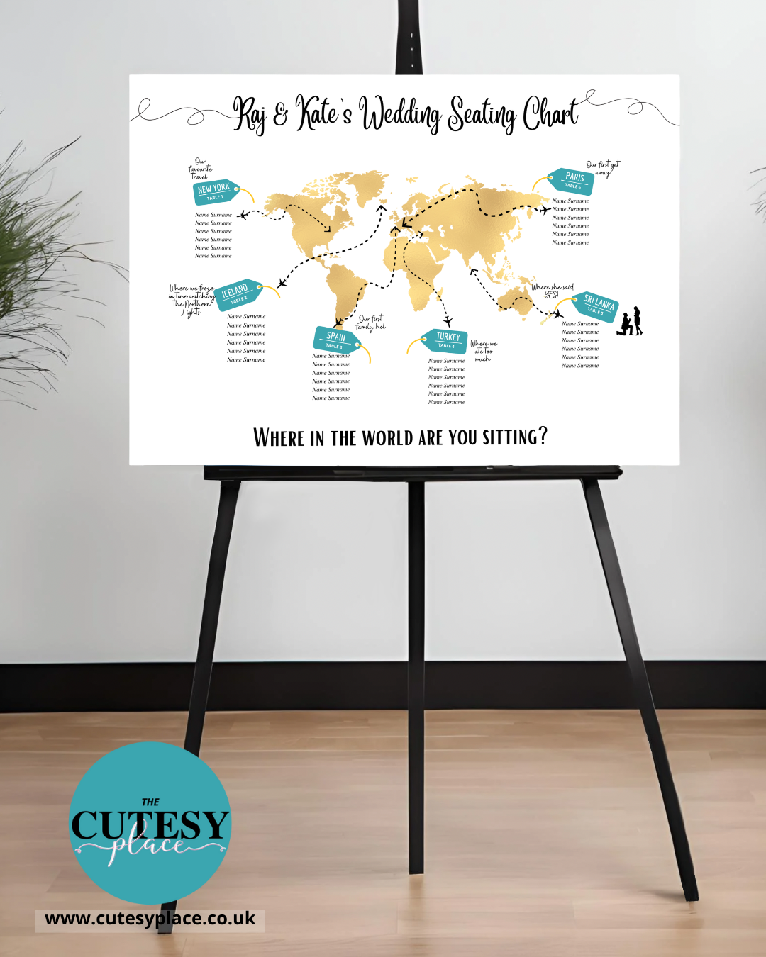 Wedding Seating Chart