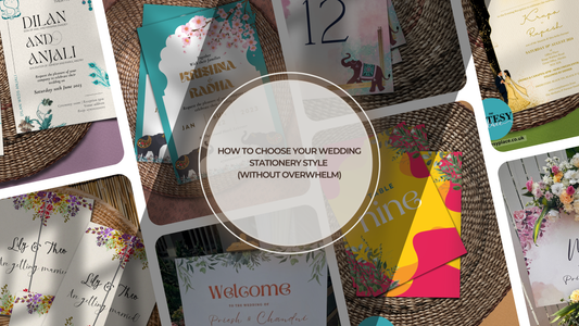 How to Choose Your Wedding Stationery Style (Without Overwhelm) | Cutesy Place