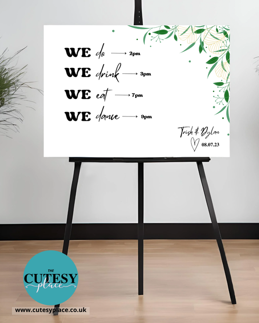 Order of the Day Sign