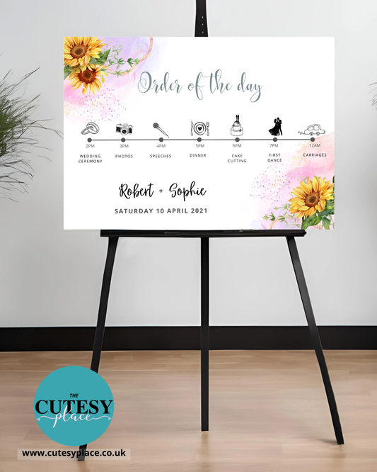 Order of the Day Sign