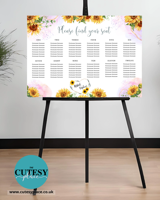 Wedding Seating Chart