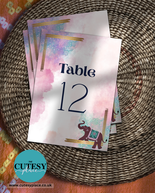 Table Number